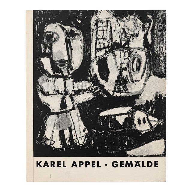 1965 "Karel Appel: Gemälde” Exhibition Catalogue With Illustrated Plates Museum Show Bochum, Germany For Sale