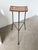 Vintage Wicker and Metal Stool by Dennis Lennon, 1950 For Sale - Image 16 of 18