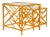 Chippendale Nesting Tables - Orange For Sale