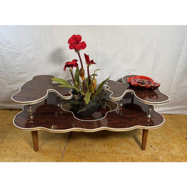 Mid-Century Modern Vintage Tiered Plant Stand, 1960 For Sale - Image 3 of 11