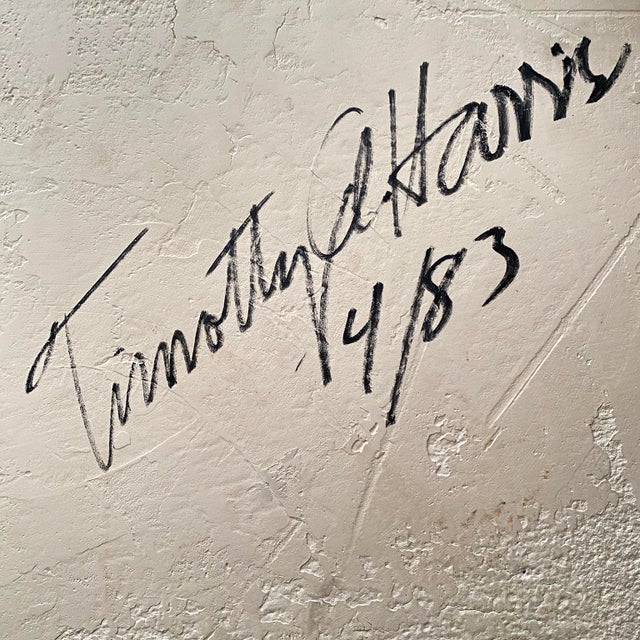 20th Century Modern Painted Parson Dining Table For Sale - Image 10 of 12