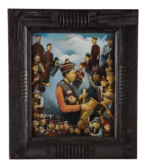 James Feehan "Days of Heaven" Mixed Media Framed Painting