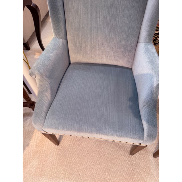 2010s Set of 2 Hickory Chair Captain's Dining Chairs For Sale - Image 5 of 18