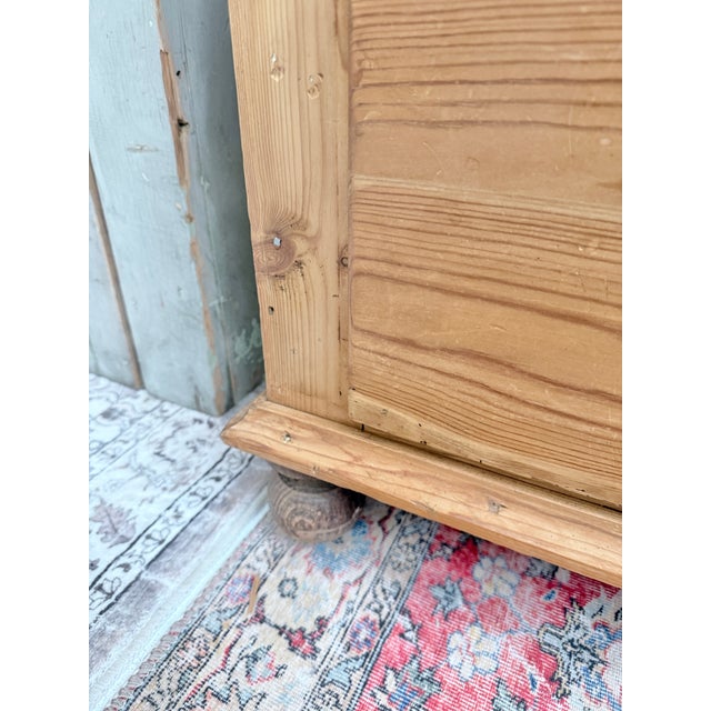 19th Century English Pine Armoire For Sale In Providence - Image 6 of 14