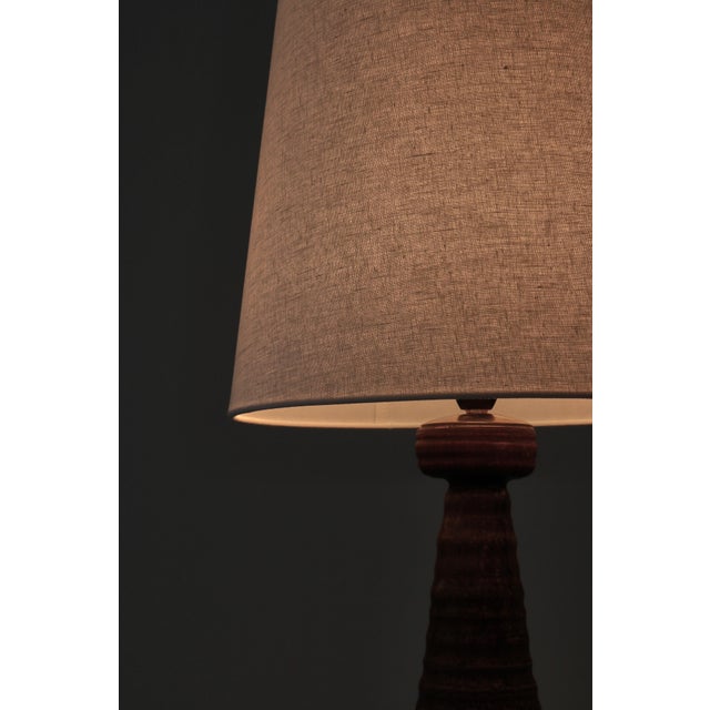 Art Nouveau Ceramic Table Lamp from Hans Henrik Petersen Hpk, Denmark, 1930s For Sale - Image 14 of 18