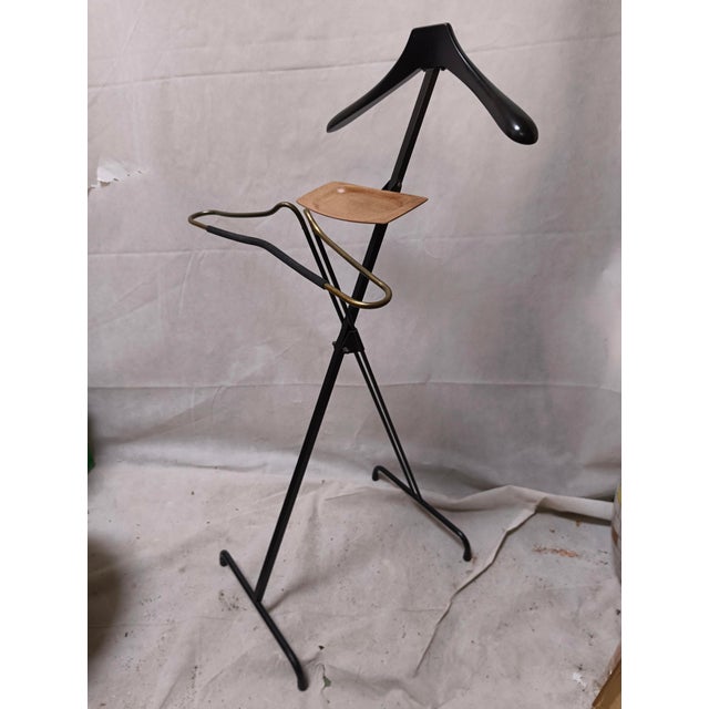 1950s Folding Clothes Rack by Ico Parisi, Italy, 1950s For Sale - Image 5 of 9
