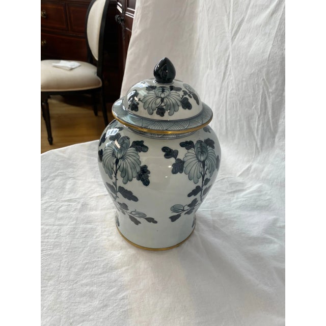 1980s Maitland Smith China Jar For Sale - Image 9 of 11