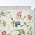 French Louis XVI Style White & Gilt Fire Screen With Floral Fabric, 20th C For Sale - Image 14 of 16