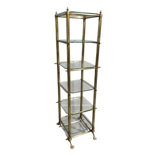 Brass Shop Display Stand from Harris and Sheldon Ltd., 1900 For Sale