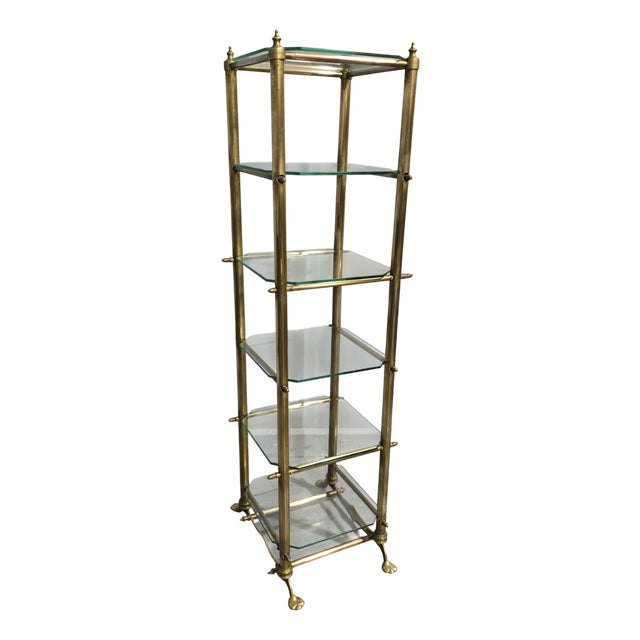 Brass Shop Display Stand from Harris and Sheldon Ltd., 1900 For Sale
