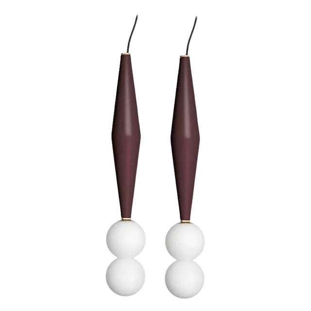 Gamma C Lamps by Mason Editions, Set of 2 For Sale