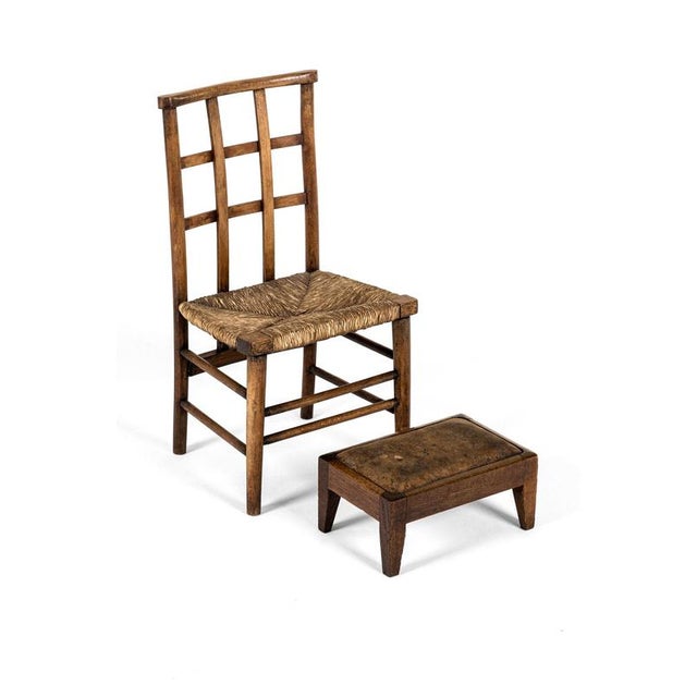 Arts and Crafts Ottoman by Wheeler of Arncroach For Sale - Image 13 of 14