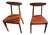 Zina Chairs by Thibault Desombre, 1980s, Set of 2 For Sale
