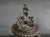 19th Century Italian Grand Tour Sienna Marble & Patinated Bronze Inkwell With Seahorses For Sale In Palm Springs - Image 6 of 9