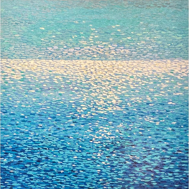 Original oil on canvas by Ryan C. Artist Ryan creates a mesmerizing study in movement and light. This original painting...