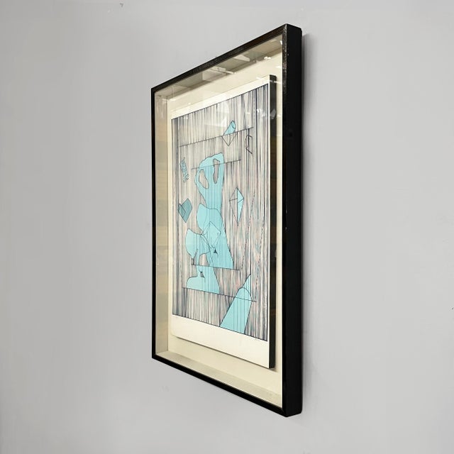 Unknown, Modern Abstract, 1980s, Silkscreen on Paper For Sale - Image 3 of 16