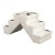 Black Marble Arrow Inlaid White Alabaster Steps For Sale