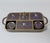 Blue Late 19th Century Chinese Qing Cloisonné Opium Tray With Original Burner, Foo Dog Covers & Six Dishes For Sale - Image 8 of 11