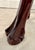 Vintage Chinese Rosewood & Mother-of-Pearl Inlaid Pedestal Stand For Sale - Image 9 of 12
