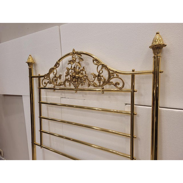Set of Napoleon III Style Bed Headboards in Gilt Bronze, France, 1890s For Sale - Image 13 of 18