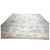 21st Century Turkish Donegal Hemp & Wool 12x12 Taupe and Blue Square Handmade Area Rug #1140522 For Sale - Image 4 of 8