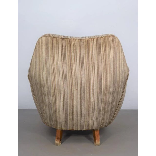 Mid-Century Italian Armchair, 1950s For Sale - Image 12 of 13