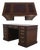 Henkel Harris Moore Leather Top Executive Desk For Sale