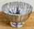Transitional Vintage Silver Toned Scalloped Rim Pedestal Bowl For Sale - Image 3 of 6