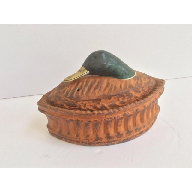 Vintage Duck Pillivuyt Tureen For Sale - Image 5 of 9