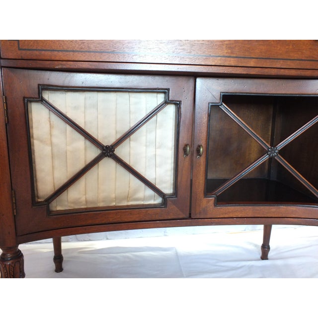 Vintage Regency Drop Leaf Table Sideboard Buffet Chairish