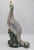 Metal Vintage Asian Ceramic Phoenix Bird Statue For Sale - Image 7 of 13