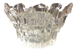 Tauno Wirkalla Northern Lights Ice Glass Bud Vase