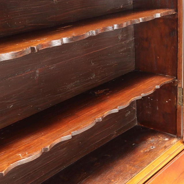 Early 20th Century Walnut Trumeau For Sale - Image 5 of 16