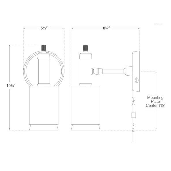 Visual Comfort Thomas O'Brien for Visual Comfort Signature Anders Small Articulating Wall Light in Polished Nickel For Sale - Image 4 of 4