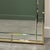 Vintage Brass Arched Cathedral Bevelled Glass Wall Mirror, 1970s For Sale - Image 5 of 9