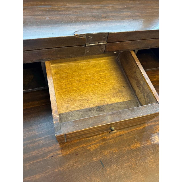 Sienna Antique Writing Desk For Sale - Image 8 of 9