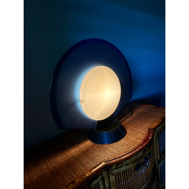 1980s Table Lamp "Tikal" by Pier Giuseppe Ramella for Arteluce For Sale In Palm Springs - Image 6 of 9