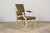 Early 20th Century French Louis XVI Style Painted Armchair in Olive Green For Sale - Image 12 of 18