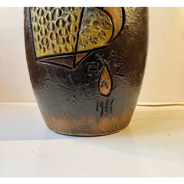 Abstract The All-Seeing Eye Masterpiece Floor Lamp by Marian Zawadzki for Tilgmans, Sweden, 1966 For Sale - Image 10 of 15