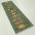 Koi Fish Olive Green Hand Knotted Runner Rug 2.6x6Ft. For Sale - Image 11 of 18