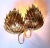 Large Gilt Brass Palm Wall Lamp from Maison Jansen, 1970s For Sale - Image 4 of 18