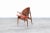 Wood 1960s Vintage Leather "Clam Shell" Arm Chair by Seymour J. Wiener for Kodawood For Sale - Image 7 of 11