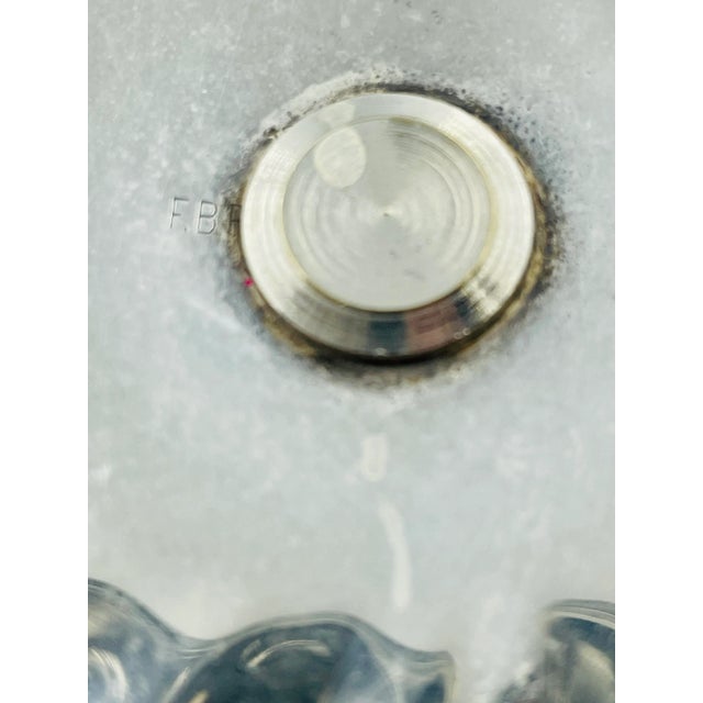 Mid 20th Century Vintage F. B. Rogers Silverplate Square Claw Foot Shrimp Server For Sale - Image 5 of 12