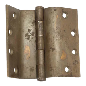 Vintage 5.125 X 4.5 Wavy Offset Steel Stanley Door Hinge