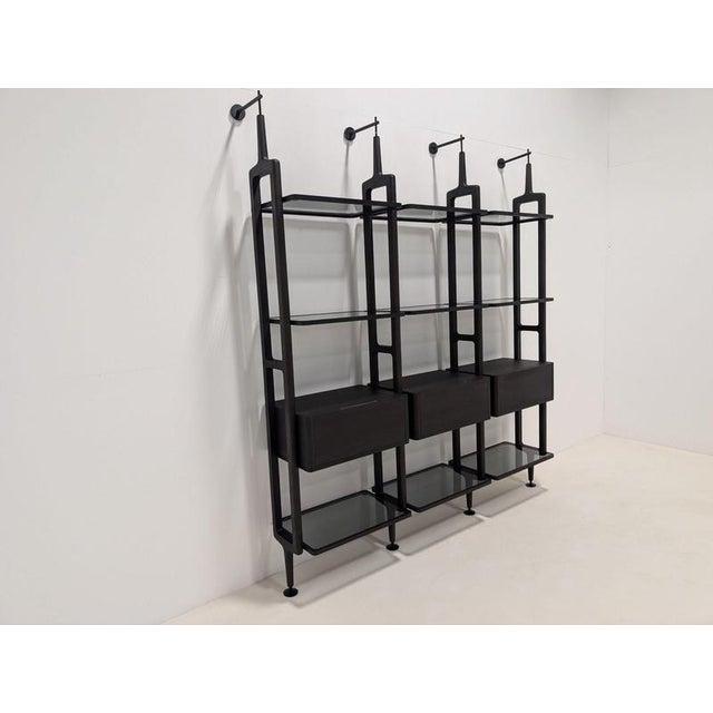 Lexington Shelving Unit in Glass by Poliform For Sale - Image 10 of 12