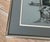 Sculpture Materials 1990s Modernist Mixed Media Pen & Ink Illustration, Framed 14x20 For Sale - Image 7 of 10