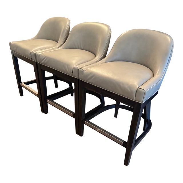 Set of 3 Vanguard Calloway Stools For Sale