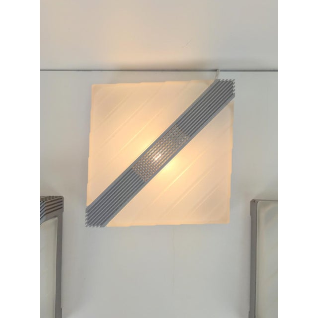 Vintage Wall Lamps from Fratelli Martini, Italy, 1980, Set of 3 For Sale - Image 11 of 13