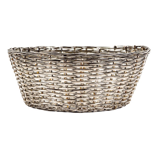 Vintage Silver-Plated Bread Crook For Sale