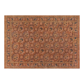 Antique English Axminster Rug For Sale